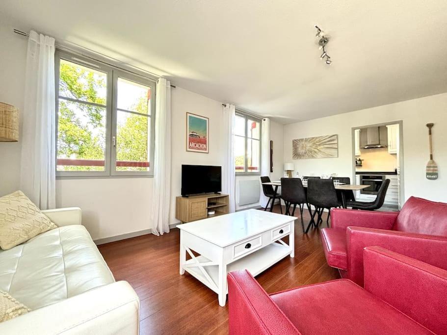 Agreable Appartement Proche De La Mer Arcachon Dış mekan fotoğraf